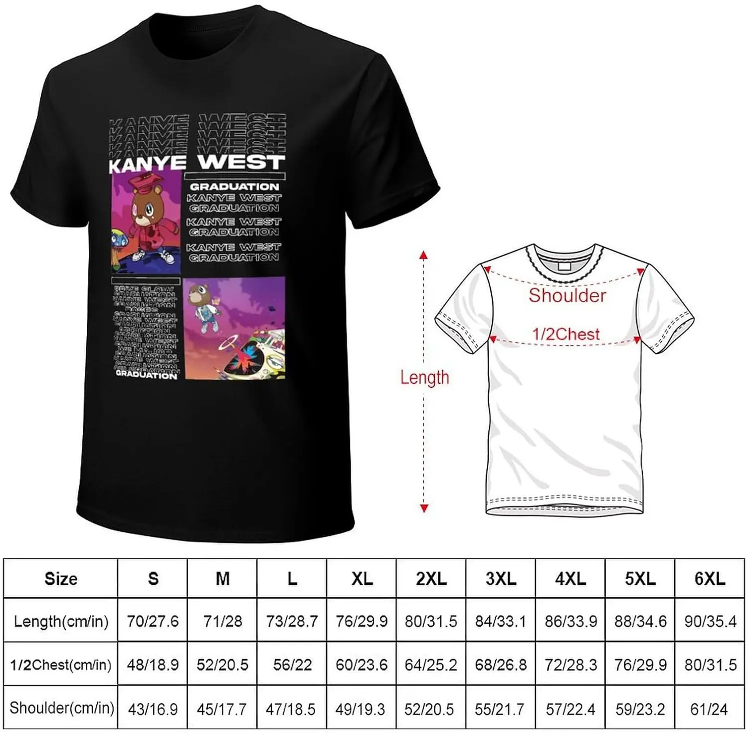 تي شيرت رجالي ونسائي كلاسيكي بلايز أنيق جرافيك تي شيرت قطني كاجوال بأكمام قصيرة تي شيرت صيفي ملابس
