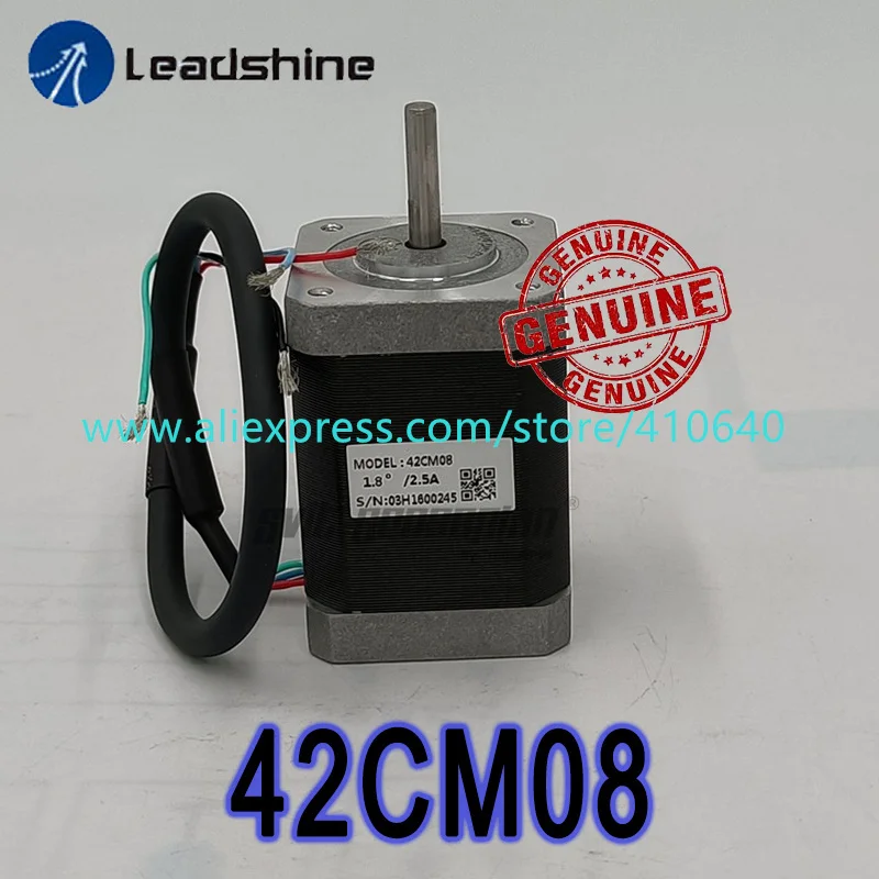 Genuine Leadshine 42CM08 NEMA 17 Step Motor 2.5 A Current 0.8 N.m Torque 60 mm Motor Length 1.8 Degree Low Heat