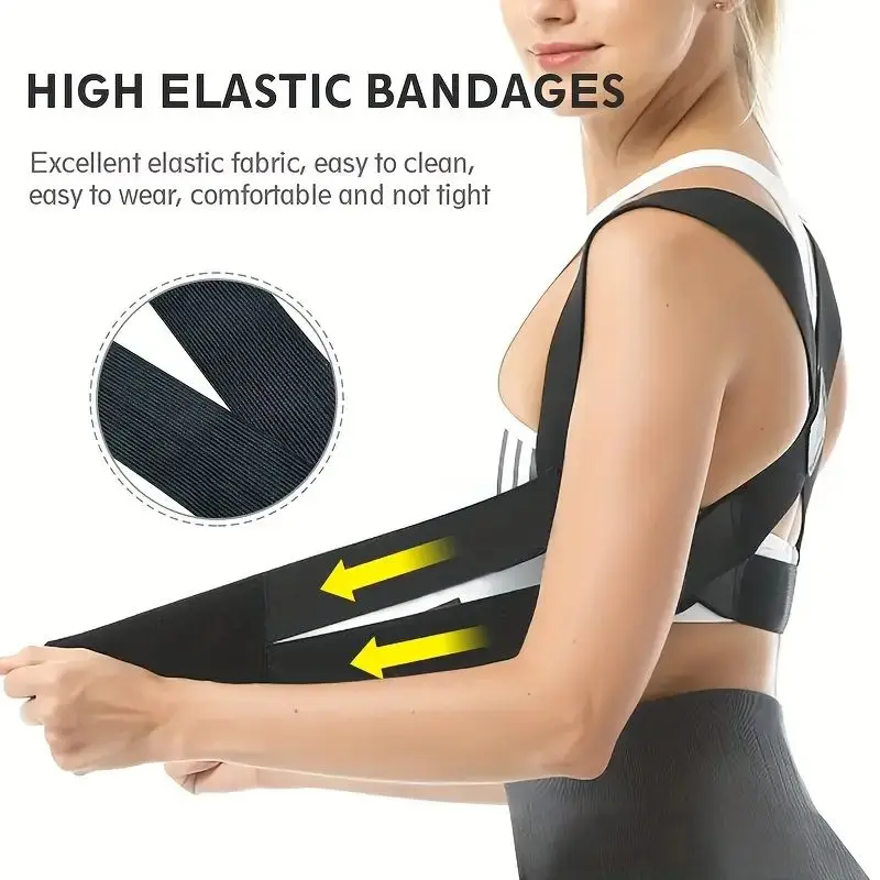 Adjustable Posture Corrector Back Brace Shoulder Back Support Shoulder Upright Shoulder up Straight Back for Woman