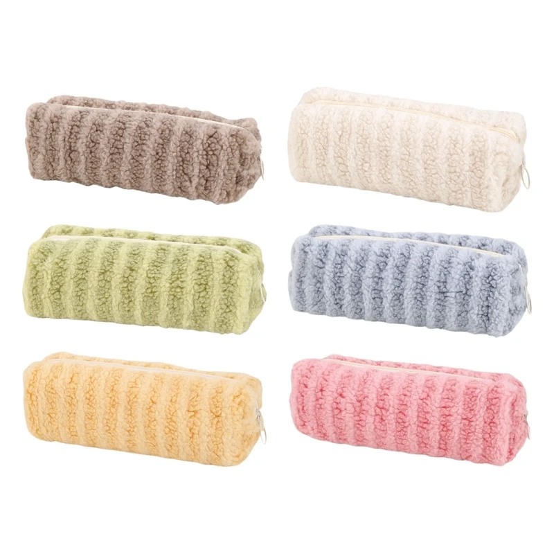 F3MA Пенал большой емкости на молнии Дорожная косметичка для карандашей