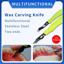 Dental Technician Tools Wax Knife Multifunctional Laboratory Denture Base Drop Wax Carver Shaper Trimming Dentistry Instrument