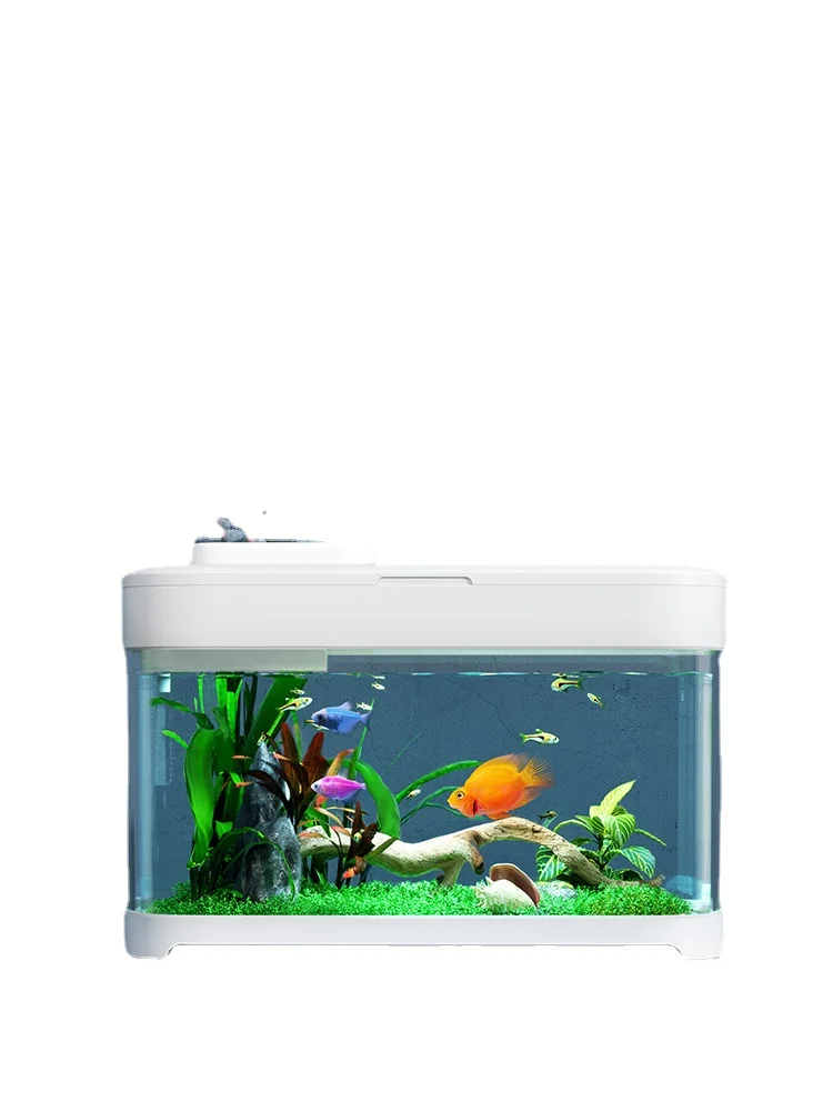 

Xl Smart Fish Tank Small Living Room Mini Office Change Water Lazy Desktop Filter Integrated