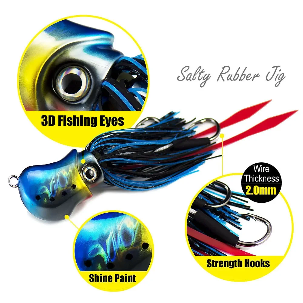 Countbass Madai Snapper Jig para dorada naranja de agua salada - imagen 2