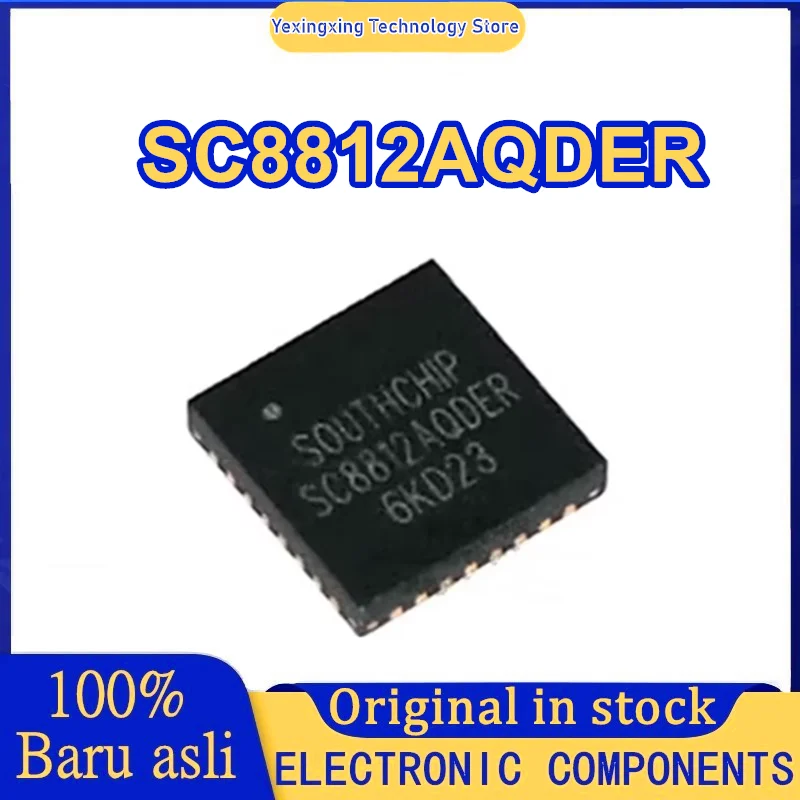 5 PCS SC8812 SC8812AQDER QFN-32 IC Chip 100% Novo Original em estoque