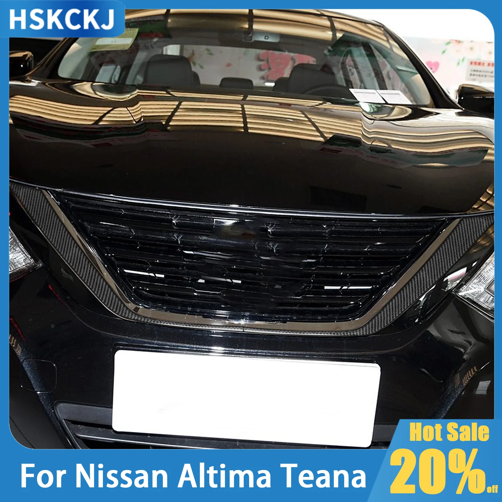 carbon-fiber-front-grille-decorative-strips-for-nissan-altima-2013—2018-car-accessories-interior-cover-trim-sticker-modification