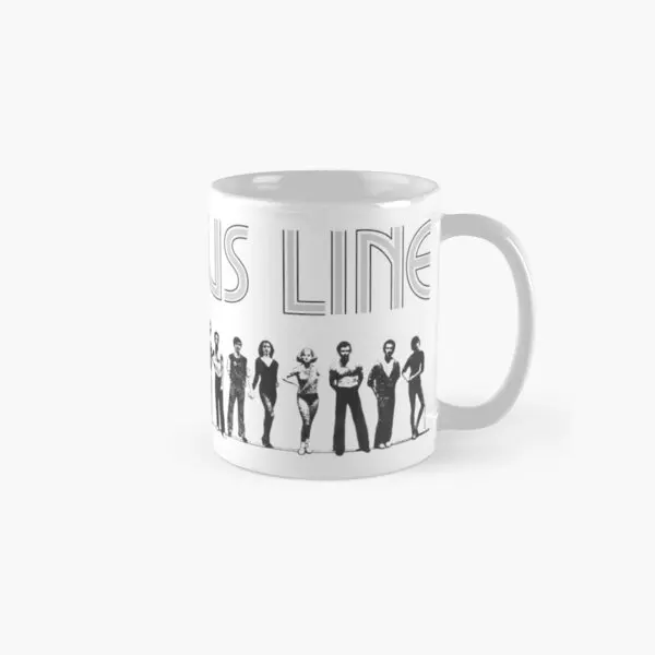 A Chorus Line 1975 Classic  Mug Printed Handle Round Gifts Cup Tea Coffee Image Drinkware Simple Design Picture Photo