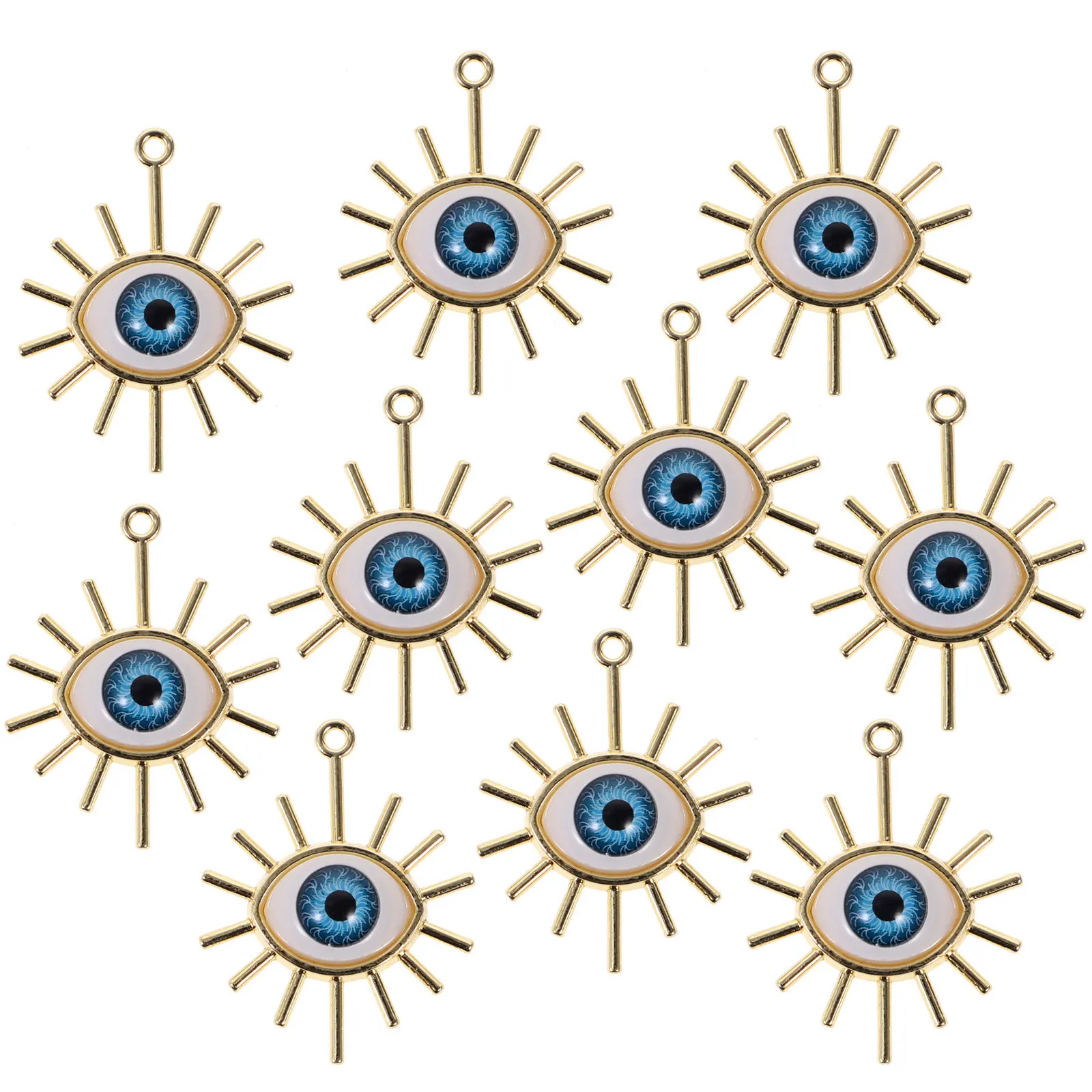 

10 шт. подвесок из сплава для самостоятельного изготовления украшений: кулоны для ожерелий, серьги, браслеты, креативные подвески-шармы для рукоделия