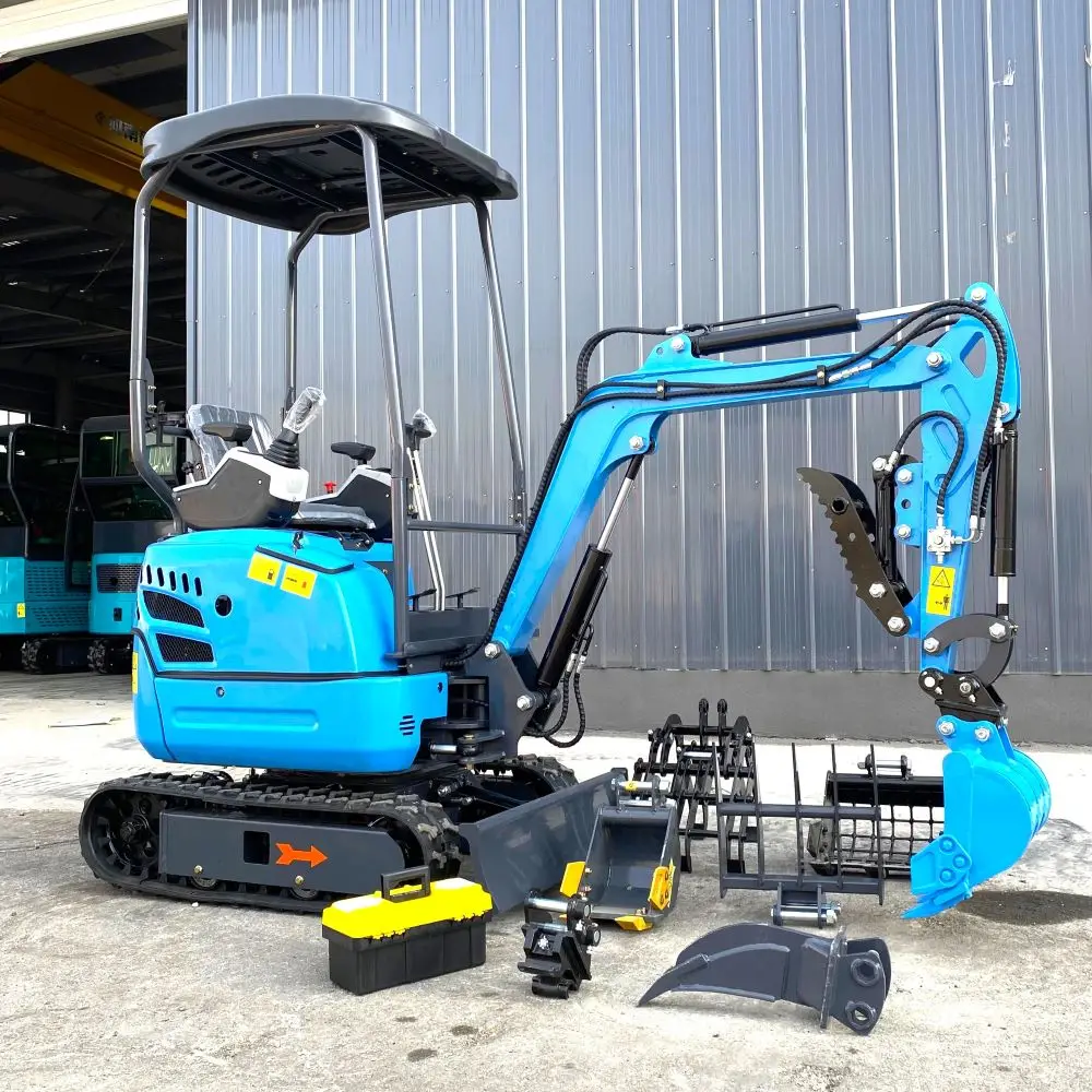 Fast Shipping Tienu Excavator Mini 1.7 Ton 2 Ton Epa Ce Engine Digger Farm Small Excavators Prices for Outdoor