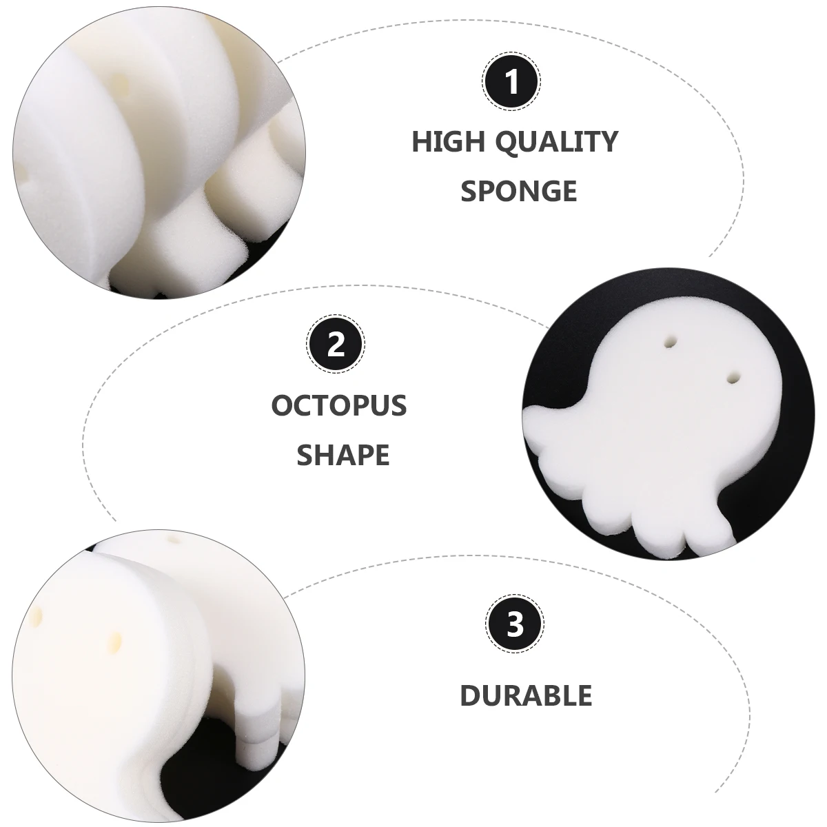 

20 шт., маслопоглощающая губка для бассейна в форме осьминога, прочная впитывающая масло, грязевые весы для плавания, очиститель фильтра для гидромассажной ванны