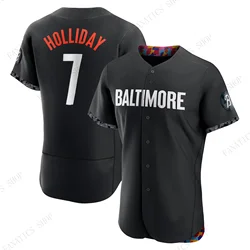 2024 più nuova estate Jackson Holliday Orioles giocatore maglia da Baseball #7 maglia da allenamento uniforme da Baseball per adulti e bambini