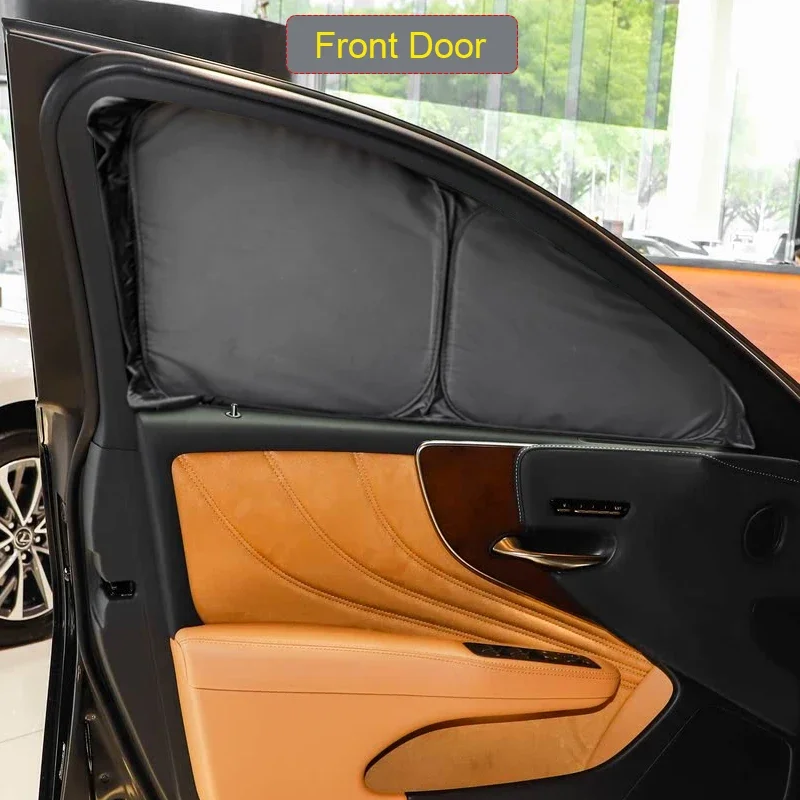 

For LEXUS LS XF50 2018-Present Car Black Window Privacy Sunshade Auto Anti-UV Heat Insulation Protect Cover Interior Accessory