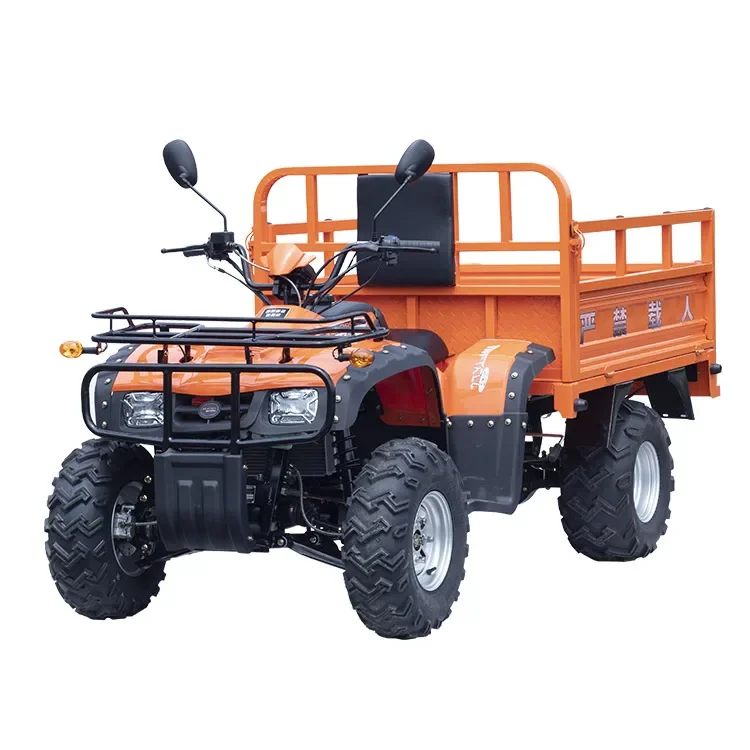 New Farm Quad ATV 250cc Water-Cooled Quad Bike Farm ATV With Trailer