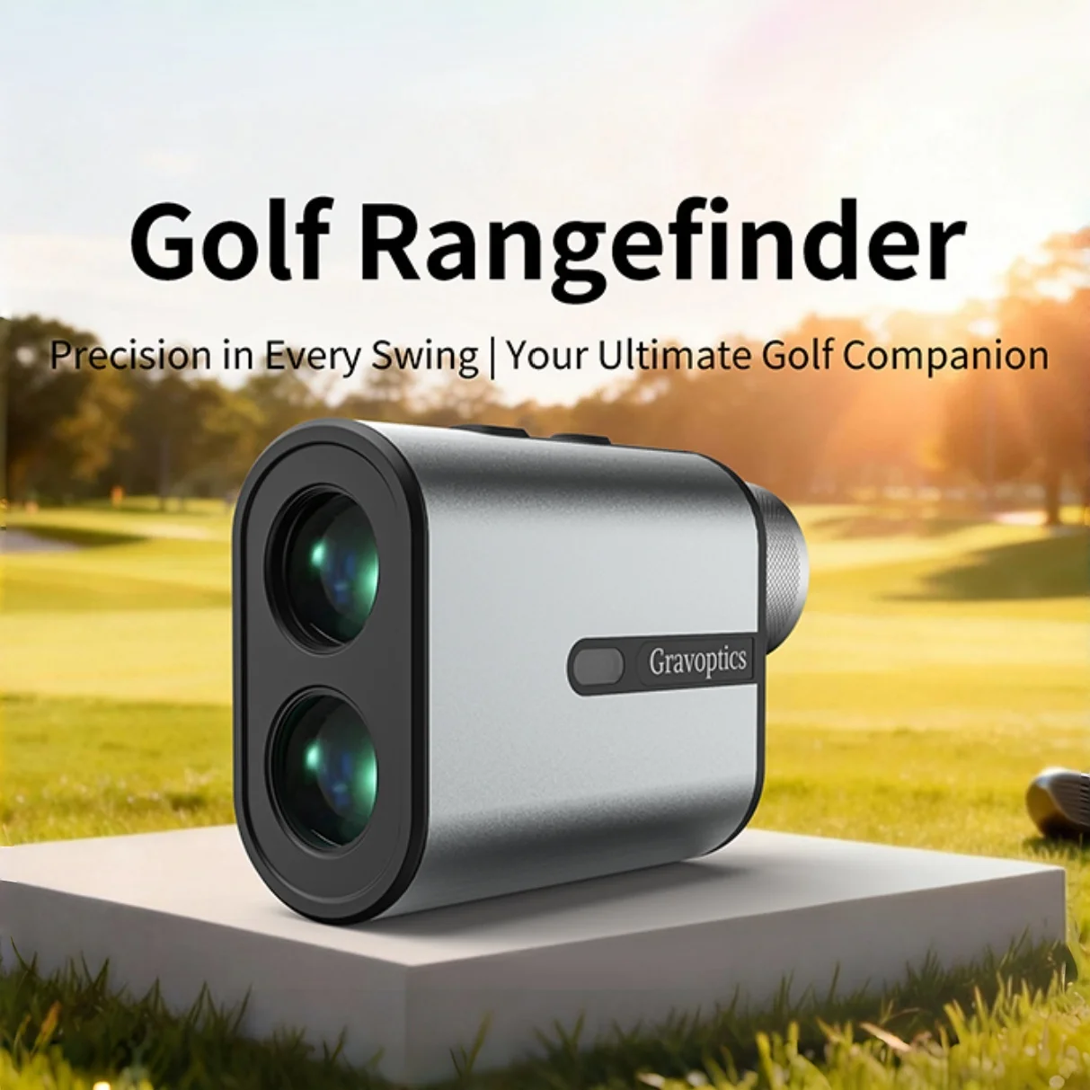 

2026 NEW Golf Laser Rangefinder 1200 Yard with Slope Compensation Flagpole Lock Rechargeable Distance Meter for Golf/Hunting