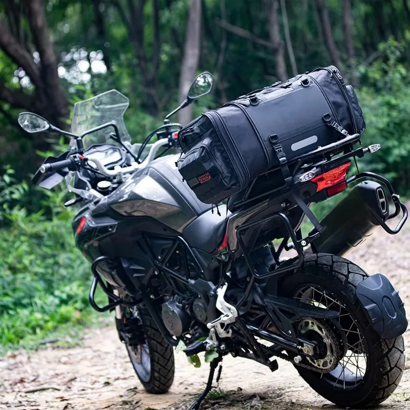 Porta-bagagens de viagem para carro, porta-malas oculto de luxo para motocicleta
