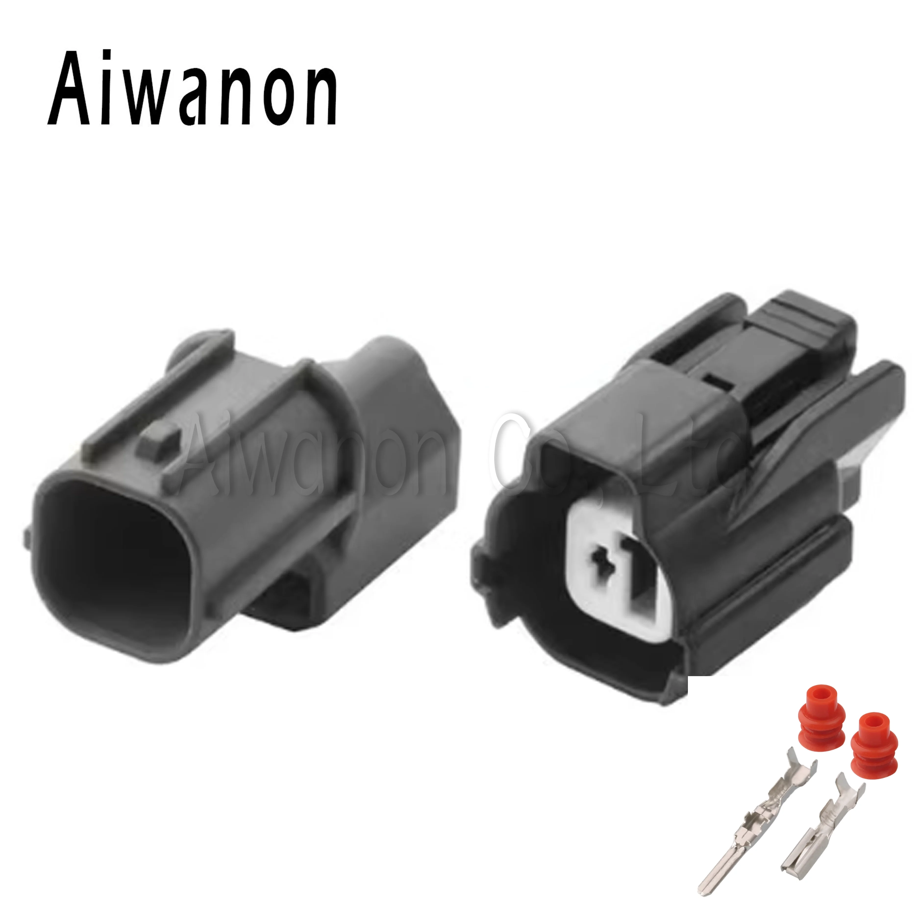 

1 Set 1 Pin 2.0mm Car ABS Speed Sensor Electrical Connectors Speaker Solenoid Harness Plug For Honda 6189-0386