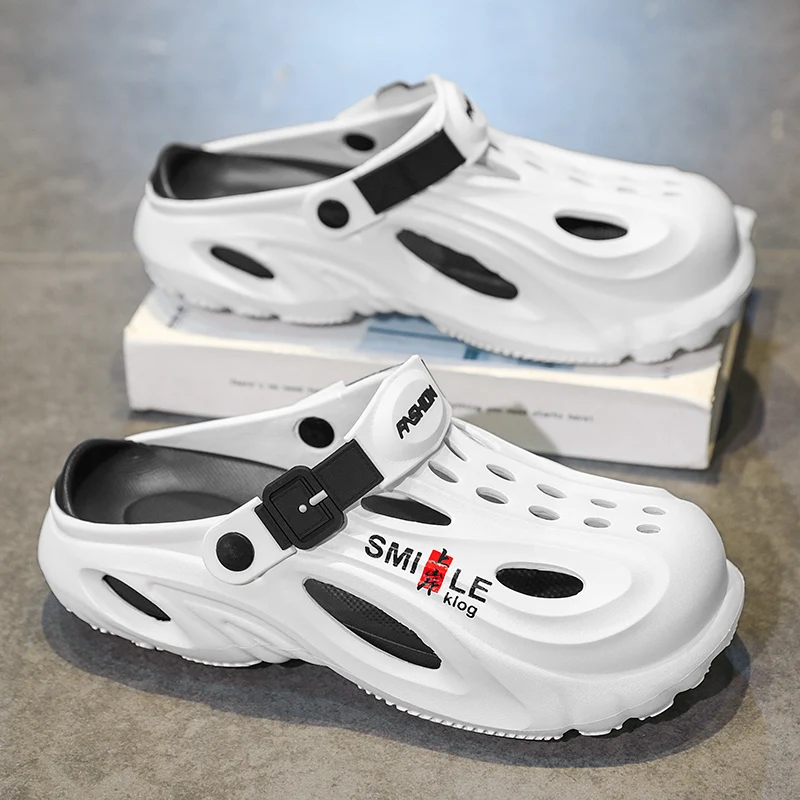 

Мужские сандалии, нескользящая обувь на толстой подошве для мужчин, пляжная мода Gardon, для дома и улицы, износостойкая, мягкая и удобная