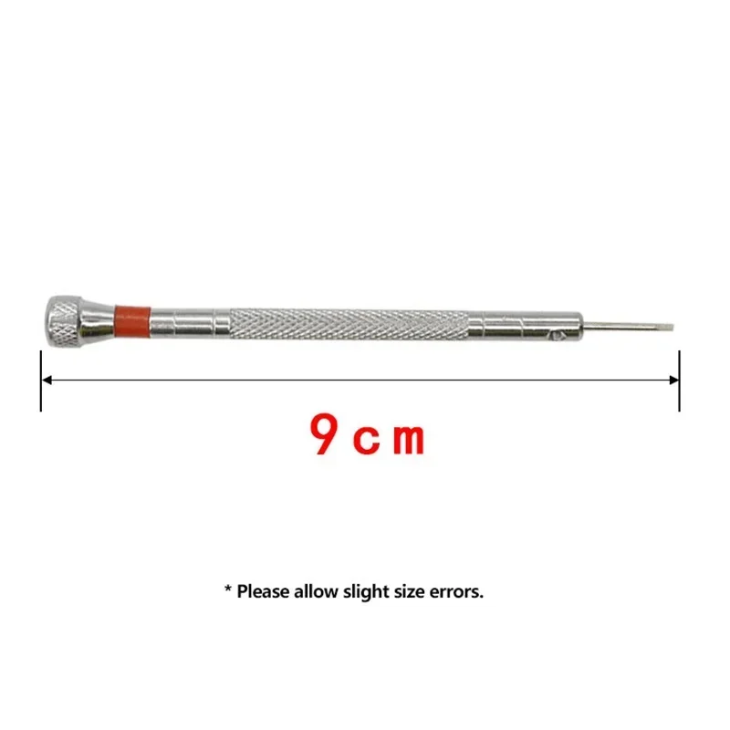 0.8-1.6mm Small Steel Screwdriver for Watch Glasses Repairing Portable Hand Tools Band Removal with Mini Link Pins Watchmaker