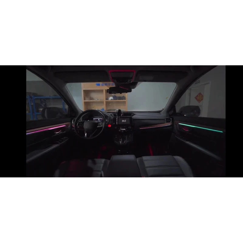 

Лидер продаж на заводе ICarsin Upgr Symphony светодиодный интерьер автомобиля окружающий свет для CRV 2017-2022 атмосферная полоса декоративный аксессуар