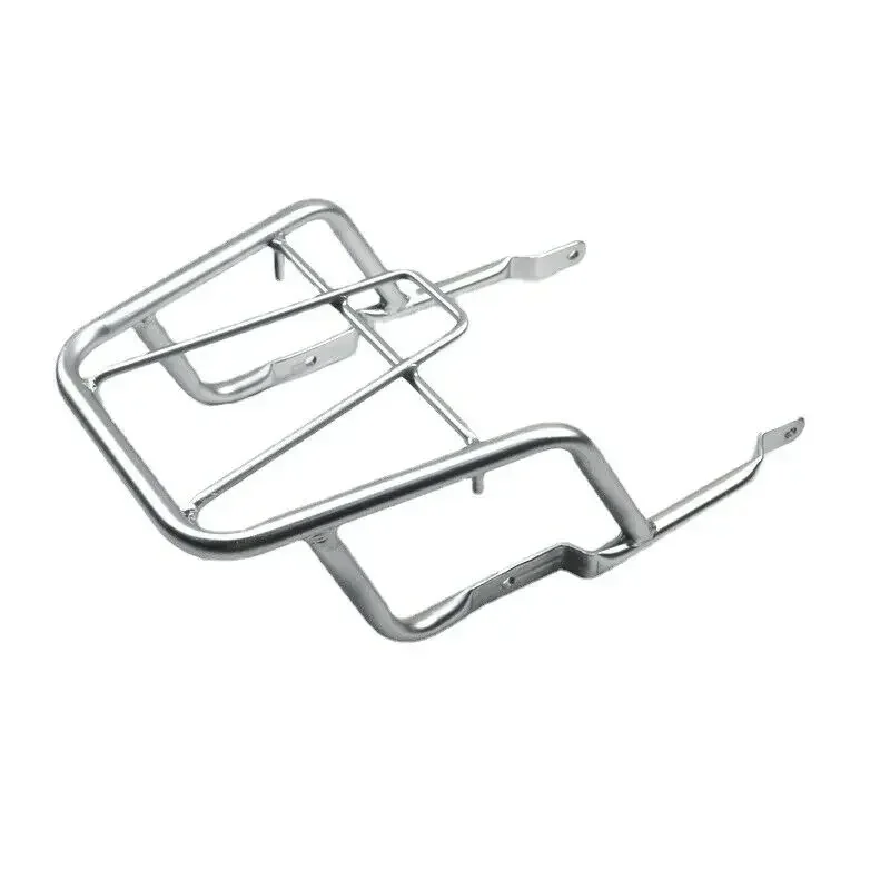 Silver Motorbike Luggage Rack Back Cargo Bracket Carrier for Yamaha XT225 Serow 225 1986-2007 Off-Road