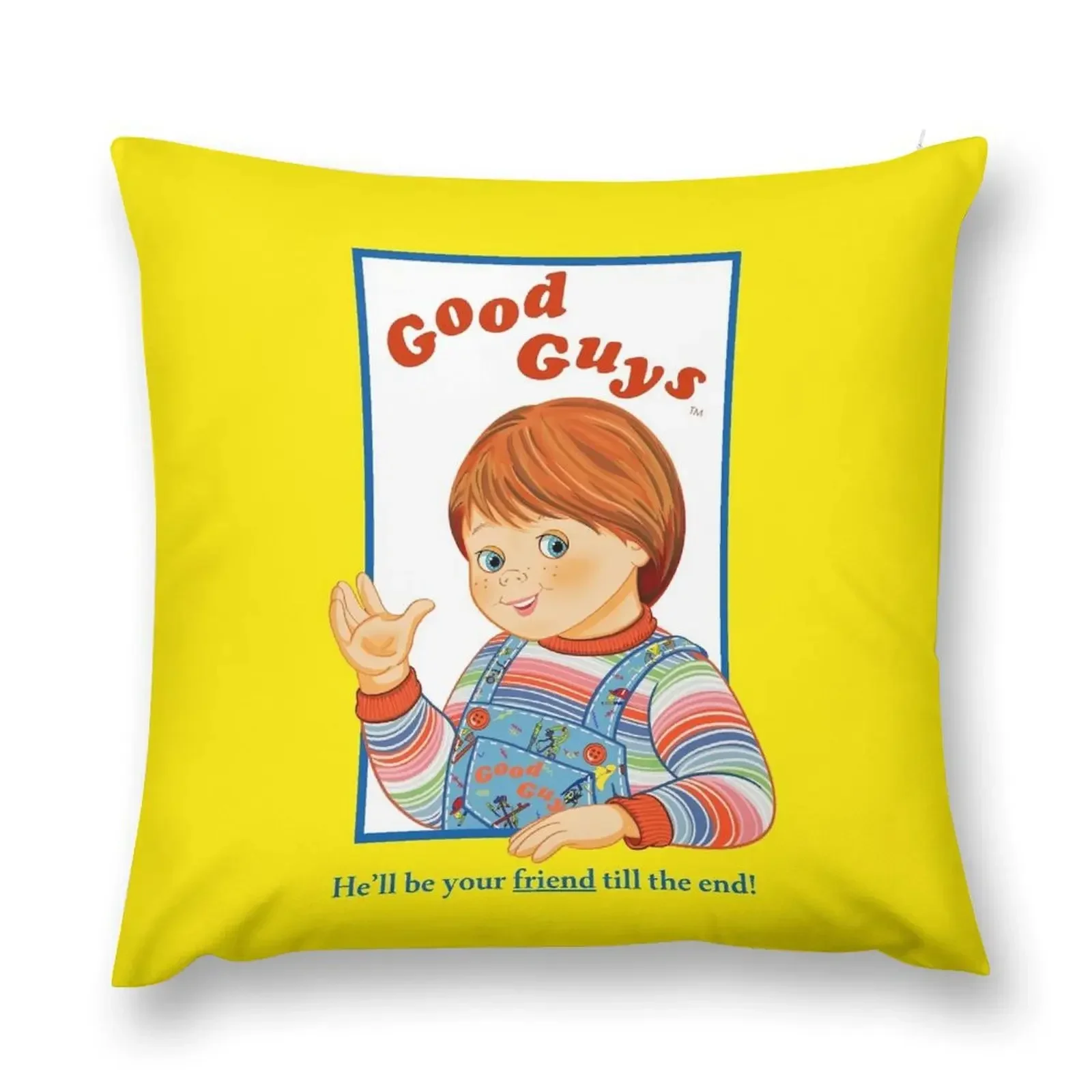 

Child's Play - Good Guys - Chucky Throw Pillow Couch Cushions Luxury Sofa Cushions pillow