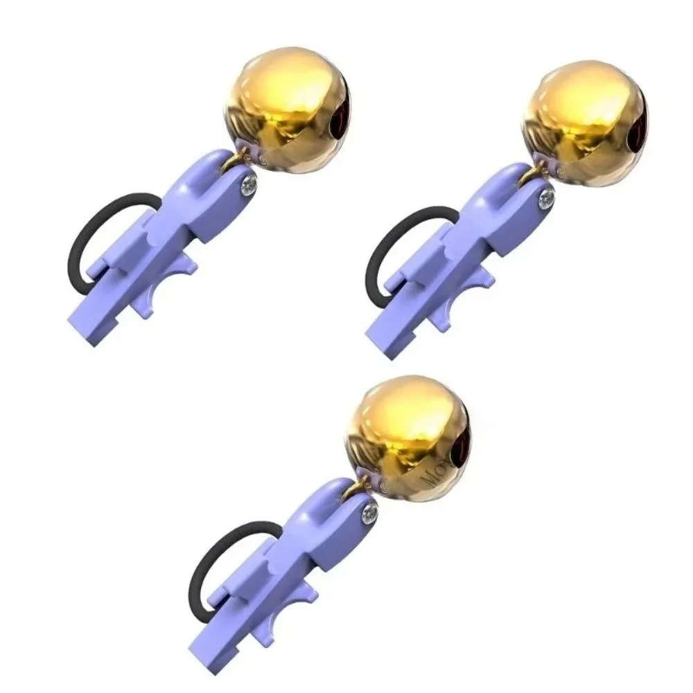 1/3/5PCS High Sensitivity Fishing Bite Alarm Bell Anti-Corrosion Lightweight Rod Tip Fishing Alert Secure Clip Alloy Material