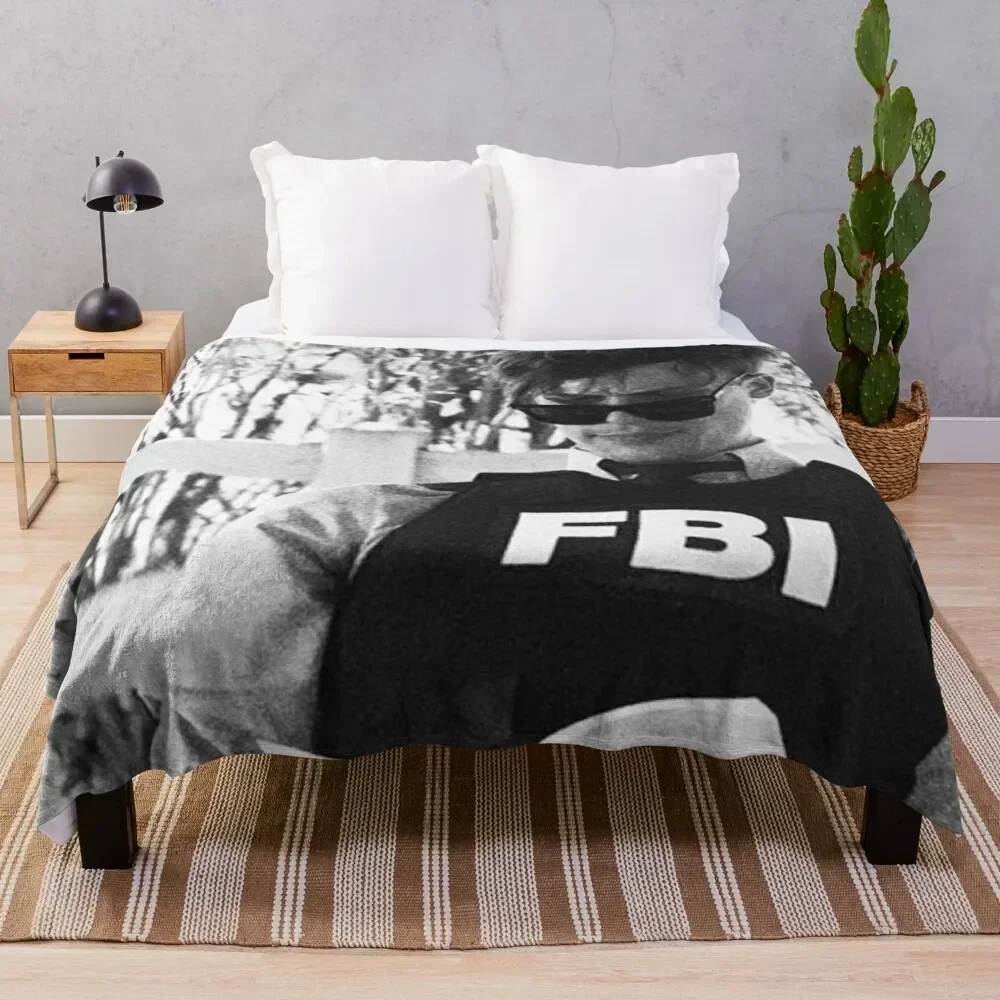 

fbi glasses spence Throw Blanket Luxurious Soft Blanket Holiday Gift for Family