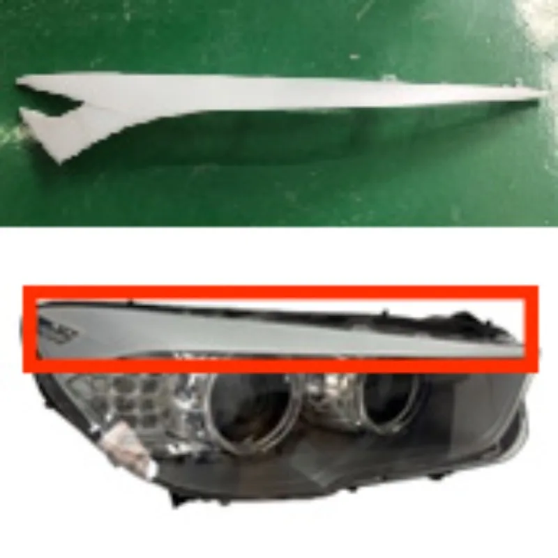 For BMW 5 Series GT F07 headlight decorative panel lamp eyebrow decorative strip upper decorative panel