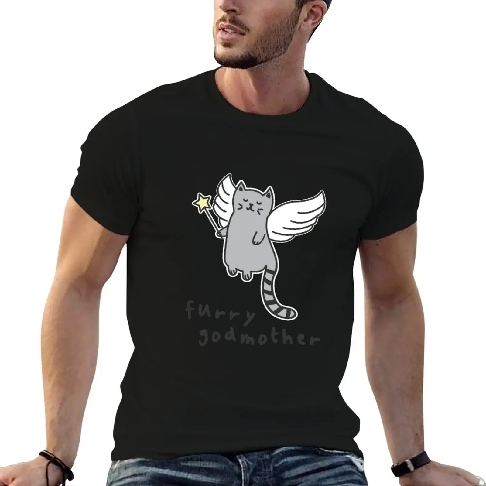 Furry Godmother T-Shirt customs boys whites vintage clothes sweat mens big and tall t shirts