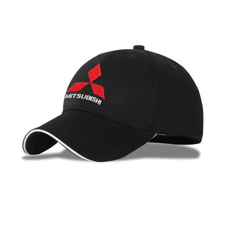 Chapéu de beisebol masculino e feminino bordado mitsubishi chapéu esportivo ao ar livre para mitsubishi ralliart delica eclipse v73 l200 colt asx ex