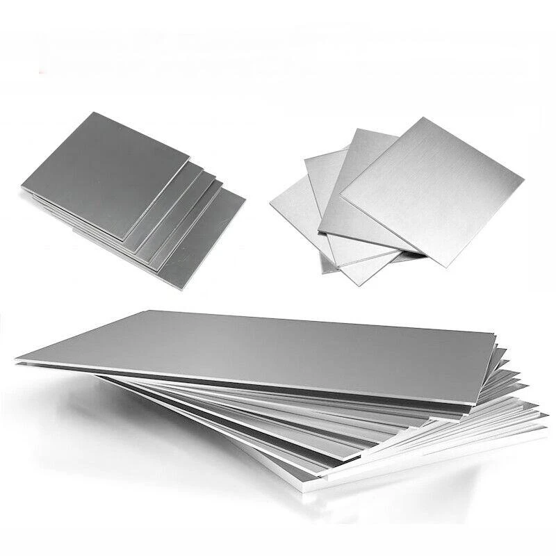 201 Stainless Steel Sheet Thick 1/1.5/2/3/5/6/8mm 100x100 100x150 300x400mm Square Board Flat Brushed Metal Polished Plate