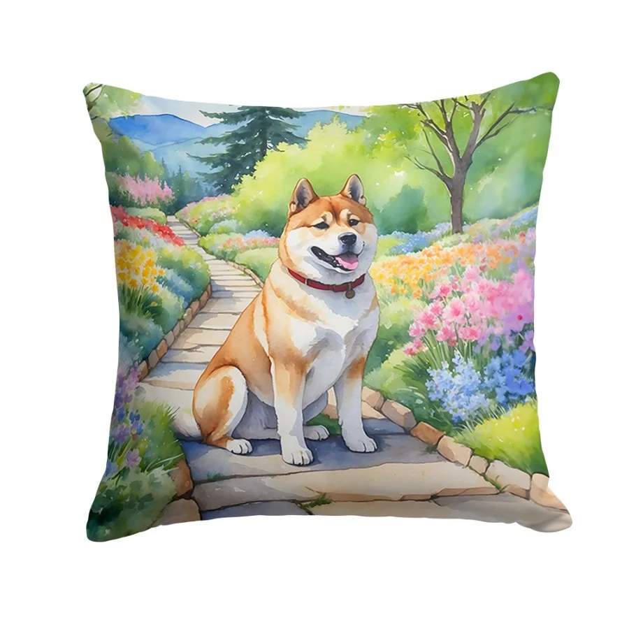 

Подушка для весеннего сада Akita, которую можно стирать в машине, внутренняя и наружная подушка для дивана-кровати или патио 14Hx14W