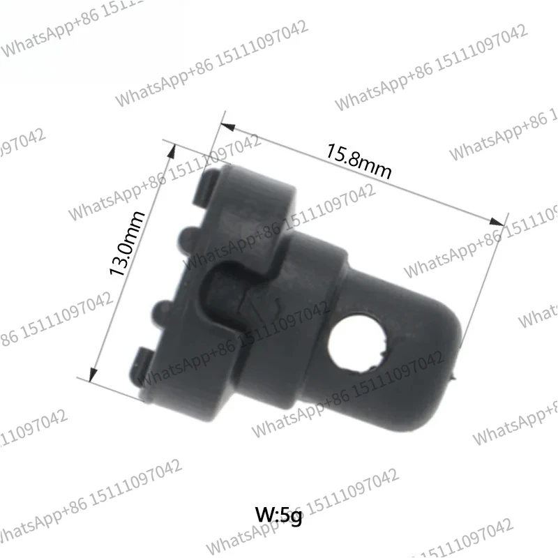Made in Italy, original semi-automatic coffee machine 58mm handle with black double plug inside