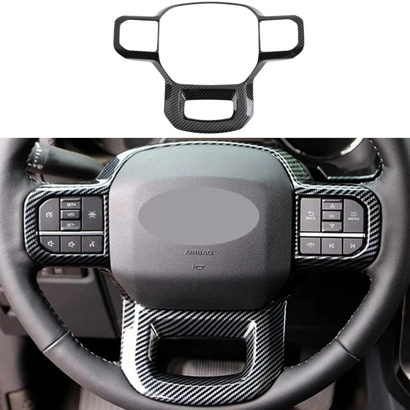 Car Steering Wheel Frame Trim Cover Decorative For Ford Raptor F150 F-150 F 150 2015-2020 2021-2024 accessories