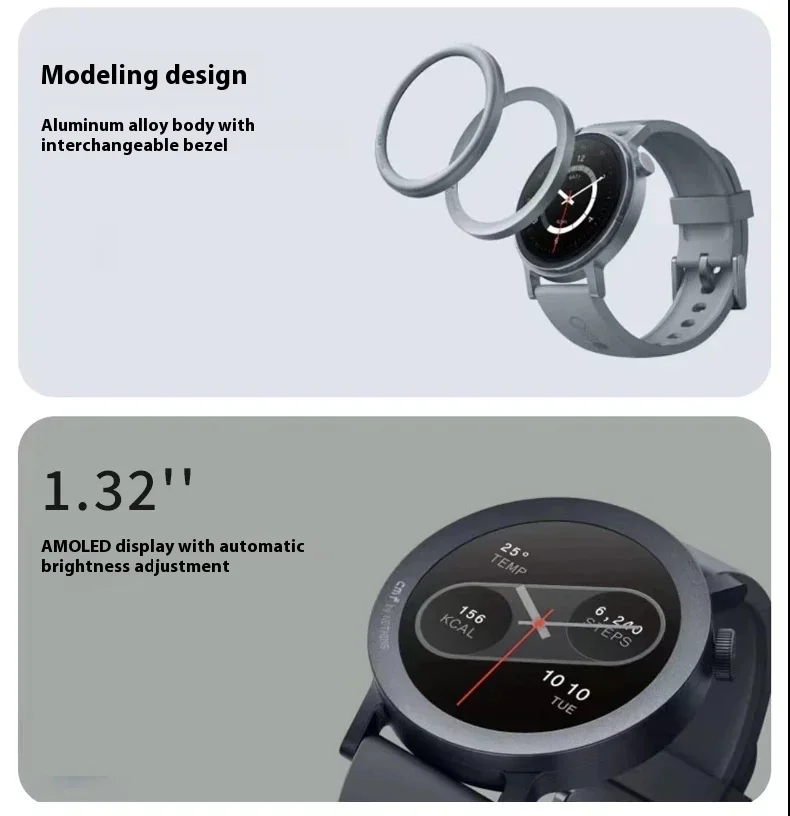 Cmf By Nothing Watch Pro2 Bluetooth Smart Watch Personalizzato Schermo AMOLED da 1,32 pollici Orologi Sport GPS SmartWatch impermeabile per uomo