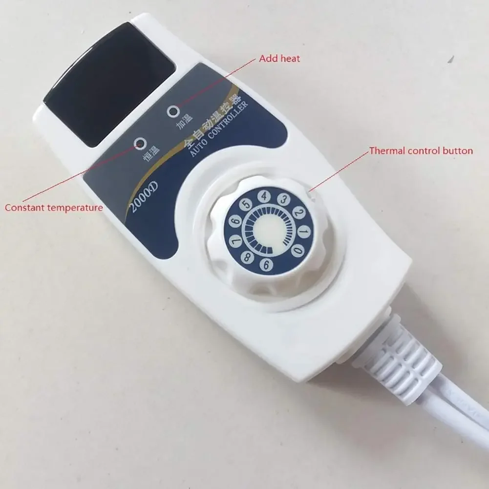 Temperature Controller for Hot Stones Jade Tourmaline Rug Accessory