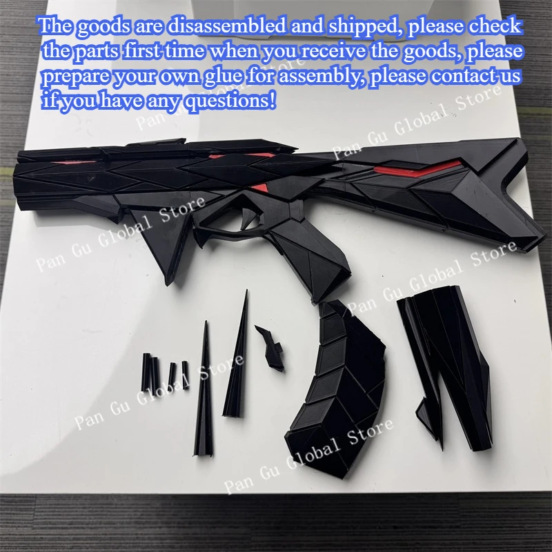 Valorant 빛을 방출하지 않는 맞춤형 장난감 총 3D 인쇄 85cm/33.46in 게임 주변기기 무기 모델 코스프레 선물 파티 용품