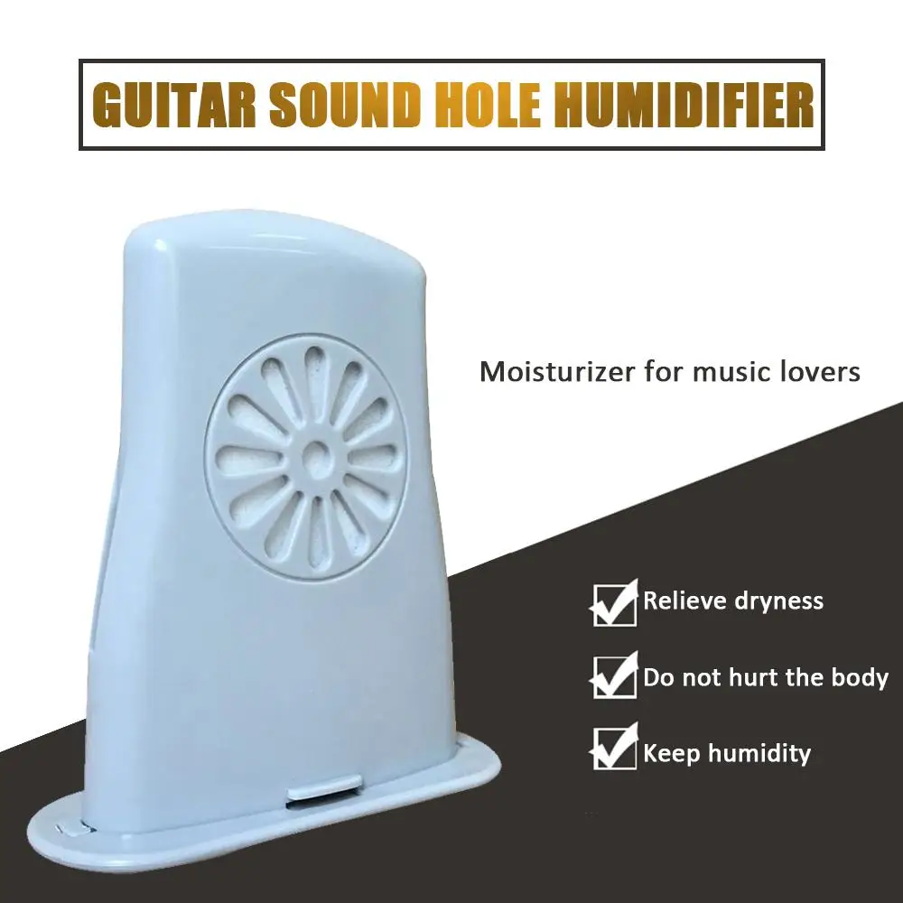 1~5PCS Acoustic Guitar Sound Hole Humidifier Anti-drying Moisture Tank Portable Guitar Humidifier Instrument Care Humidity