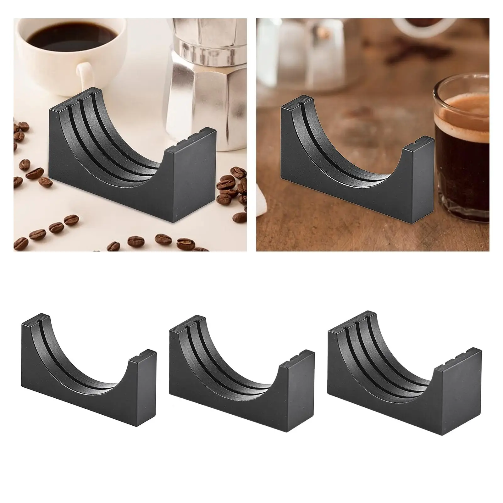 Espresso Puck Screen Stand Aluminum Alloy Shower Screen Rack for Kitchen Restaurant Espresso Portafilter Coffee Shop Home