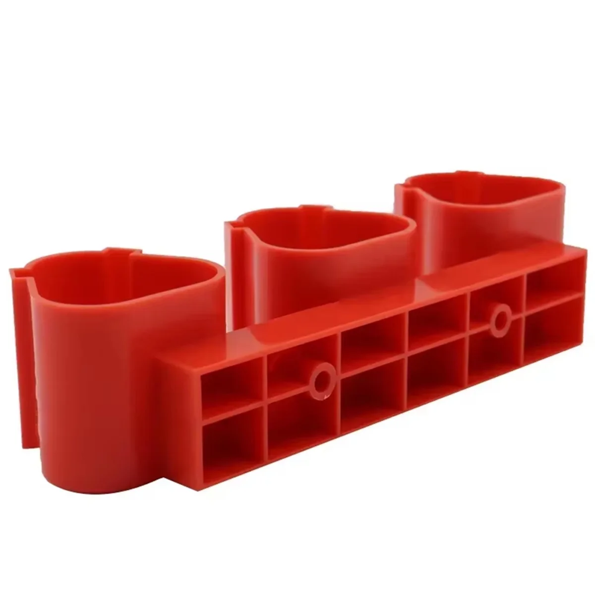 ABXK Soporte de batería de iones de litio Soporte fijo de almacenamiento Base de instalación Estante de exhibición para M12 12V para 10,8V BL1013