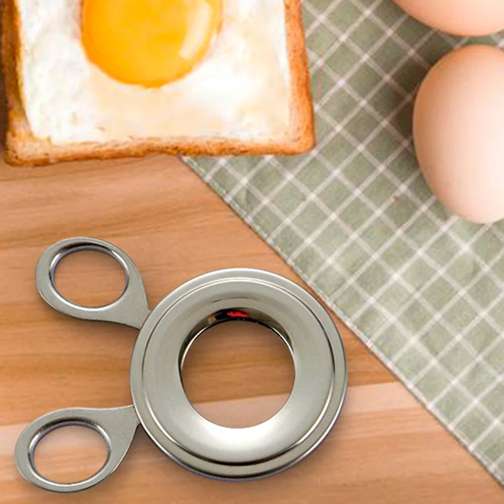 

2 Pcs Stainless Steel Shell Opener Egg Scissors Topper Eggshell Sticky Rice