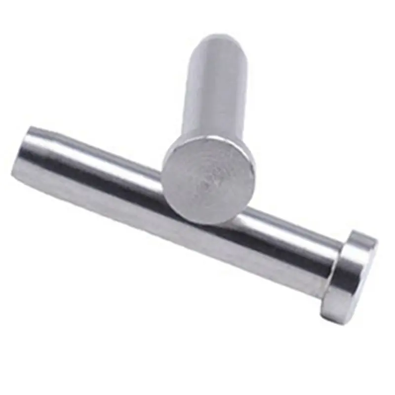 A02M-30Pcs Stainless Steel Stemball Swage Stud Dead Ends Threaded Stud Paired With Cable Tensioner For 1/8Inch Cable Railing