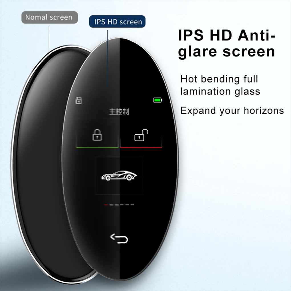 Modified Universal Remote Display Smart LCD Key Comfortable Entry Auto Lock Keyless Go For Audi/BMW/Ford/Mazda/Toyota/KIA