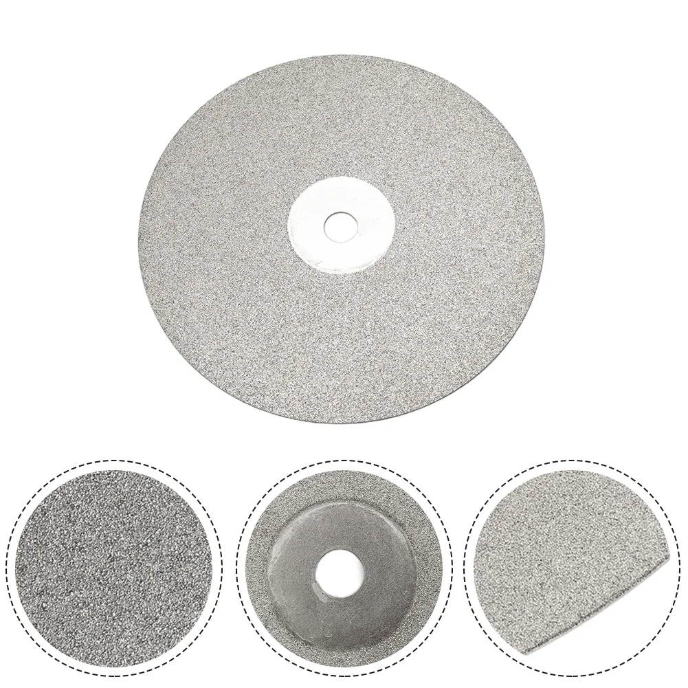 

1PC 6 Inch Diamond Coated Flat Lap Wheel Lapidary Polishing Grinding Disc 80~3000 Grit For Jewelry Jade Glass Polishing Tool