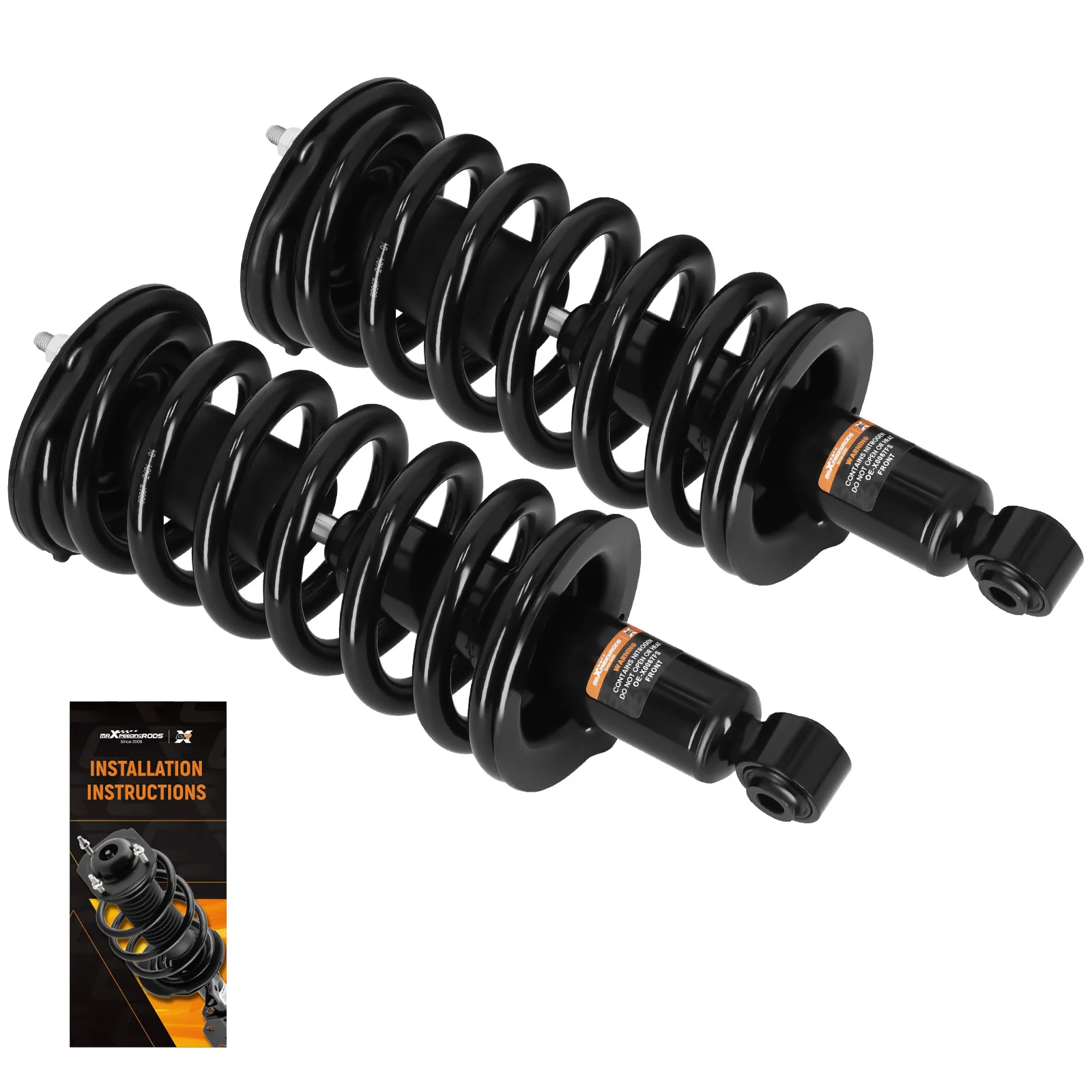 MaXpeedingrods New Front Struts Coil Springs Suspension For Nissan Titan Armada 4WD 2004-2015 For INFINITI QX56 2004 - 2010