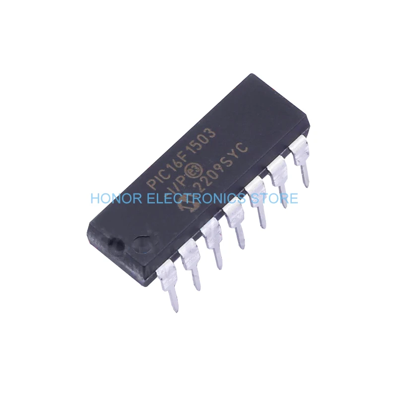 PIC16F1503-I P 14-PDIP microcontroladores, 10pcs