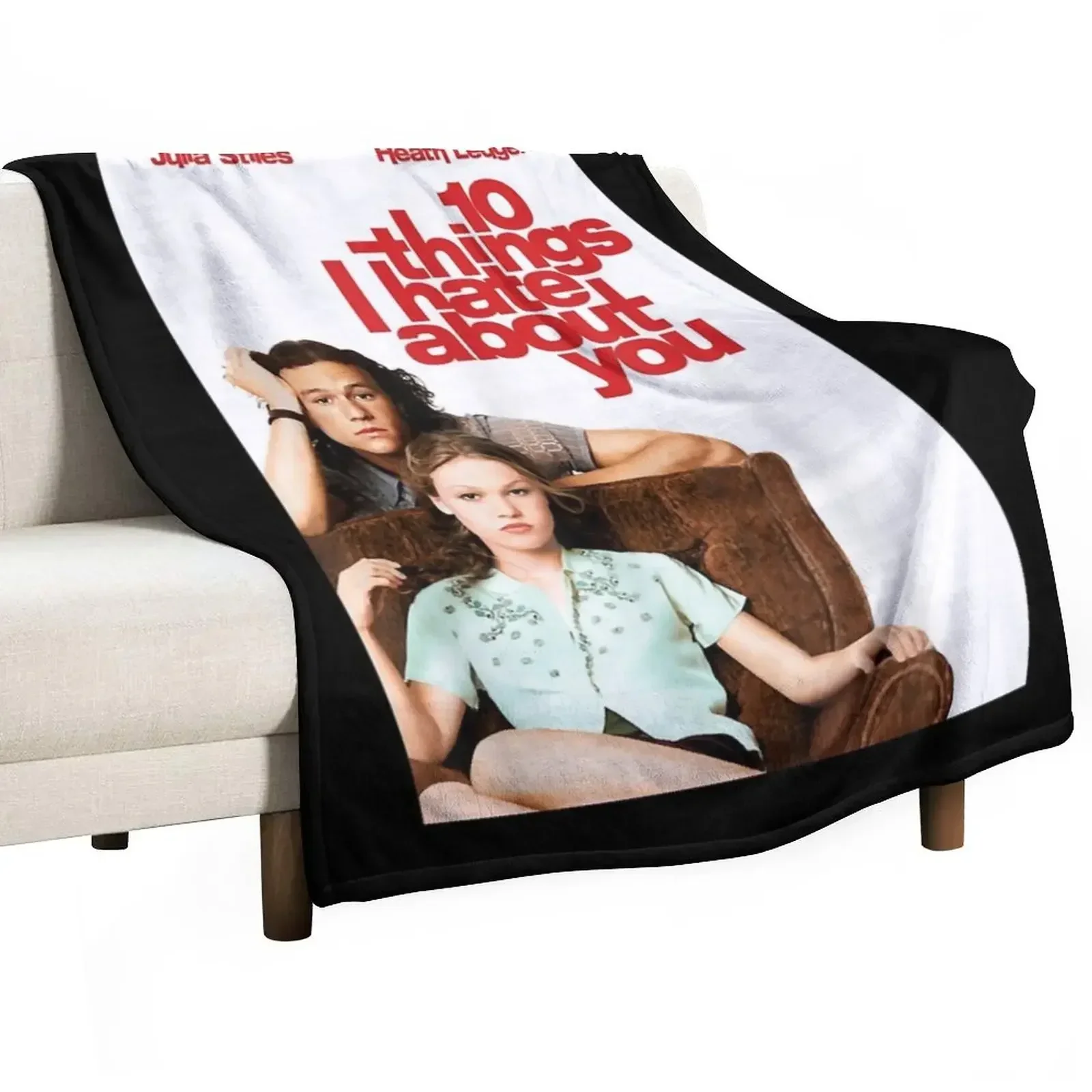 

10 things i hate about you love for 10 things i hate about you lovers , best gift Throw Blanket Plush heavy to sleep Blankets