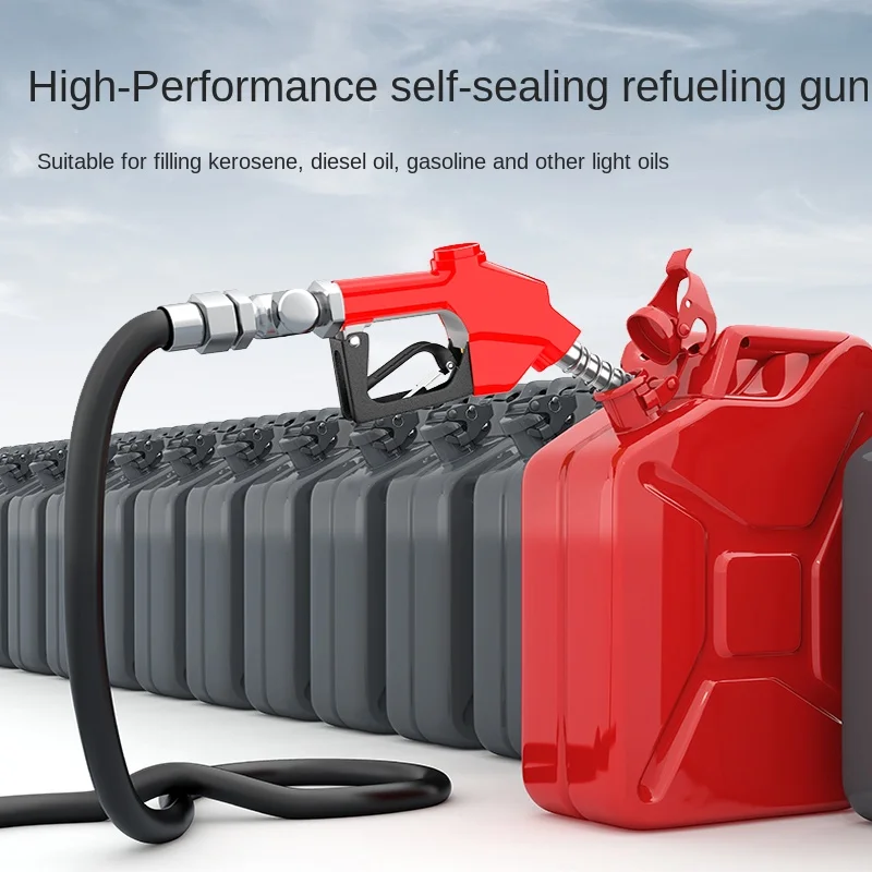 Wyj Self-Sealing Automatic Jump Gun Head Diesel Gasoline Large Diameter Flow 6-Minute 1-Inch Tanker