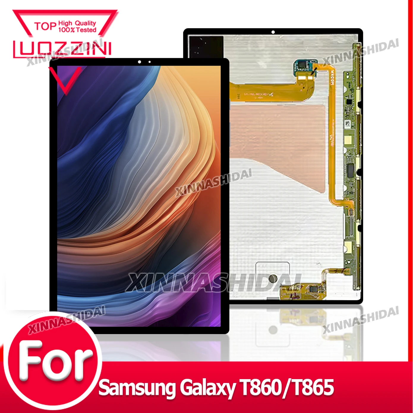 

AAA+++For Samsung Galaxy Tab S6 SM-T860 T860 T865 T865N T867 T866N 10.5" LCD Display Touch Screen Digitizer Assembly Replacement