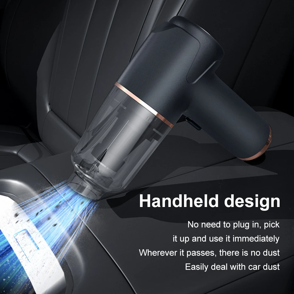 مكنسة كهربائية صغيرة للسيارة، منظف محمول لاسلكي للأجهزة المنزلية، آلة تنظيف قوية، منظف السيارة للوحة المفاتيح #3