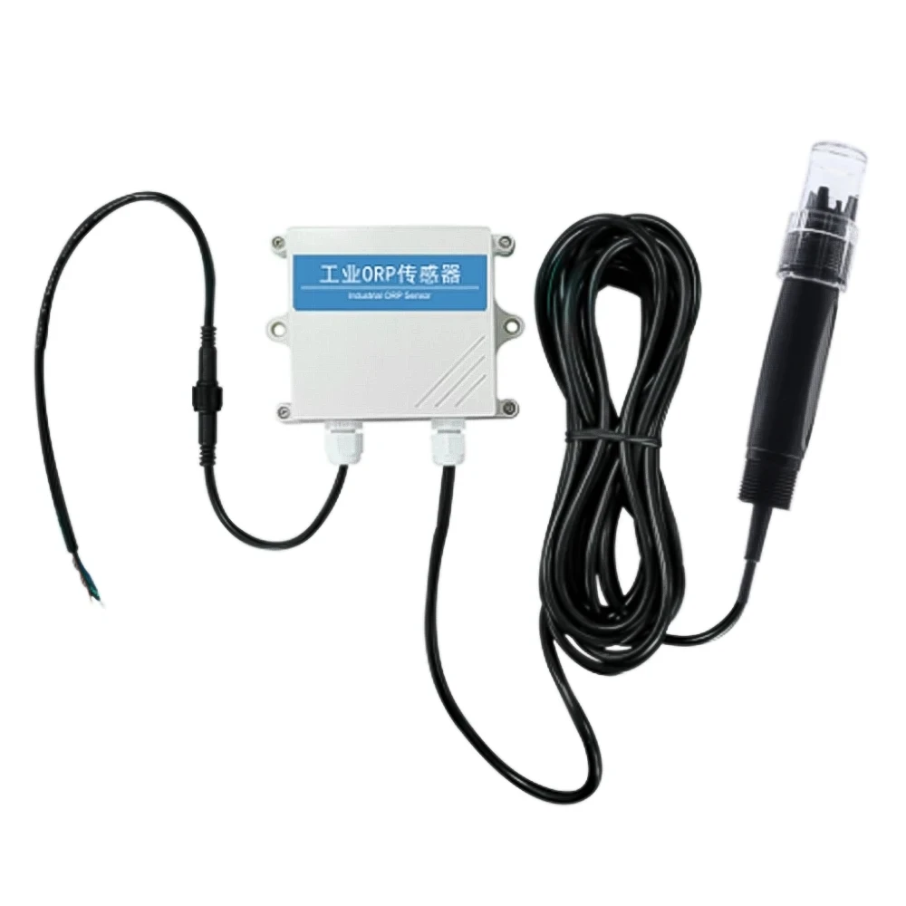 Industrial OPR Transmitter with Temperature Compensation High-Precision Waterproof Water Quality Detector Sensor Electrode Probe